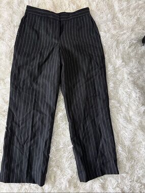 Pendleton Black Pinstripe Boot Cut Pants